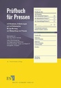 Bild: Prüfbuch für Pressen - Erich Schmidt Verlag