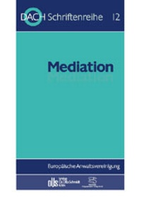 Abbildung von: Mediation - Otto Schmidt Verlag
