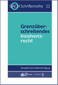 Abbildung von: Grenzüberschreitendes Insolvenzrecht - Otto Schmidt Verlag