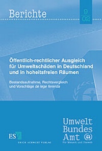 Bild: Öffentlich-rechtlicher Ausgleich für Umweltschäden in Deutschland und in hoheitsfreien Räumen - Erich Schmidt Verlag
