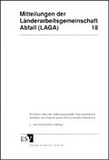 Bild: LAGA-Mitteilung 18 - Erich Schmidt Verlag