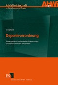 Abbildung von: Deponieverordnung - Erich Schmidt Verlag