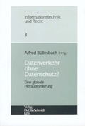 Cover: Datenverkehr ohne Datenschutz? - Otto Schmidt Verlag
