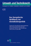 Bild: Das Europäische Weißbuch zur Chemikalienpolitik - Erich Schmidt Verlag