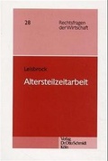 Cover: Altersteilzeitarbeit - Otto Schmidt Verlag