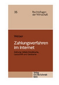 Abbildung von: Zahlungsverfahren im Internet - Otto Schmidt Verlag