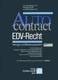 Cover: AUTOcontract EDV-Recht, Edition 1 - Otto Schmidt Verlag