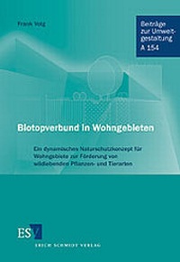 Abbildung von: Biotopverbund in Wohngebieten - Erich Schmidt Verlag