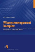 Cover: Wissensmanagement komplex - Erich Schmidt Verlag