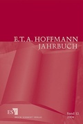 Cover: E.T.A. Hoffmann-Jahrbuch 2004 - Erich Schmidt Verlag