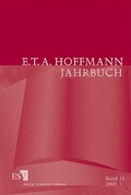 Cover: E.T.A. Hoffmann-Jahrbuch 2005 - Erich Schmidt Verlag