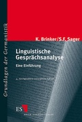 Cover: Linguistische Gespr&auml;chsanalyse - Erich Schmidt Verlag