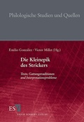 Cover: Die Kleinepik des Strickers - Erich Schmidt Verlag