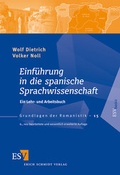 Cover: Einf&uuml;hrung in die spanische Sprachwissenschaft - Erich Schmidt Verlag