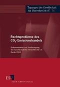 Bild: Rechtsprobleme des CO2-Emissionshandels - Erich Schmidt Verlag