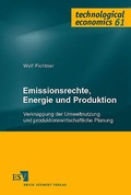 Bild: Emissionsrechte, Energie und Produktion - Erich Schmidt Verlag