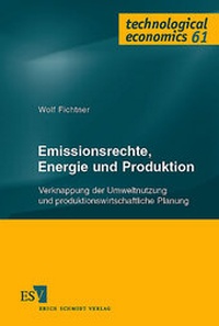 Bild: Emissionsrechte, Energie und Produktion - Erich Schmidt Verlag