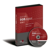 Abbildung von: SGBdigital (SGB I) - bei Doppelbezug Print und CD-ROM - Erich Schmidt Verlag