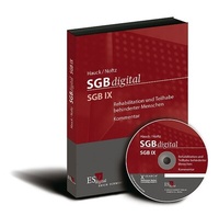 Abbildung von: SGBdigital (SGB IX) - im Einzelbezug - Erich Schmidt Verlag
