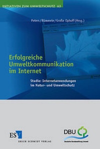 Bild: Erfolgreiche Umweltkommunikation im Internet - Erich Schmidt Verlag