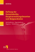 Bild: Haftung der Gemeinder&auml;te, Hauptverwaltungsbeamten und Beigeordneten - Erich Schmidt Verlag