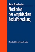 Cover: Methoden der empirischen Sozialforschung - Erich Schmidt Verlag