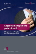 Cover: Angebotsmanagement professionell - Erich Schmidt Verlag