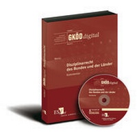 Abbildung von: GKÖDdigital. Gesamtkommentar Öffentliches Dienstrecht / Disziplinarrecht des Bundes und der Länder (GKÖDdigital, Band II) - im Einzelbezug - Erich Schmidt Verlag