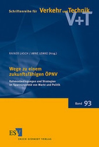 Abbildung von: Wege zu einem zukunftsfähigen ÖPNV - Erich Schmidt Verlag