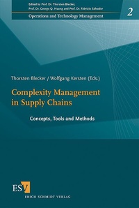 Enlarge image Cover: Complexity Management in Supply Chains - Erich Schmidt Verlag