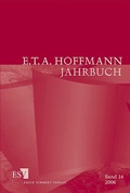 Cover: E.T.A. Hoffmann-Jahrbuch 2006 - Erich Schmidt Verlag