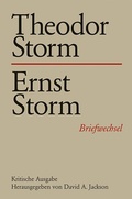 Cover: Theodor Storm - Ernst Storm - Erich Schmidt Verlag