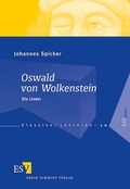 Cover: Oswald von Wolkenstein - Erich Schmidt Verlag