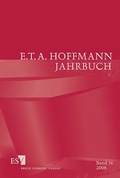 Cover: E.T.A. Hoffmann-Jahrbuch 2008 - Erich Schmidt Verlag