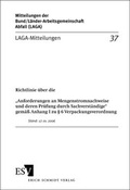 Bild: LAGA-Mitteilung 37 - Erich Schmidt Verlag