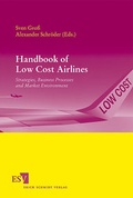 Cover: Handbook of Low Cost Airlines - Erich Schmidt Verlag