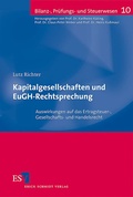 Abbildung von: Kapitalgesellschaften und EuGH-Rechtsprechung - Erich Schmidt Verlag