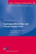Cover: Kapitalgesellschaften und Private Equity Fonds - Erich Schmidt Verlag