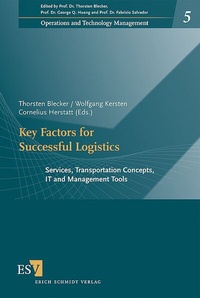 Enlarge image Cover: Key Factors for Successful Logistics - Erich Schmidt Verlag