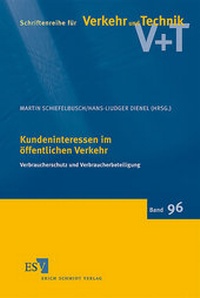 Abbildung von: Kundeninteressen im öffentlichen Verkehr - Erich Schmidt Verlag