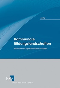 Abbildung von: Kommunale Bildungslandschaften - Erich Schmidt Verlag