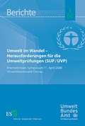 Bild: Umwelt im Wandel - - - Herausforderungen für die Umweltprüfungen (SUP / UVP) - Erich Schmidt Verlag