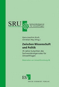 Bild: Zwischen Wissenschaft und Politik - Erich Schmidt Verlag