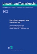 Bild: Energieversorgung und Umweltschutz - Erich Schmidt Verlag