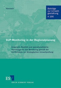Bild: SUP-Monitoring in der Regionalplanung - Erich Schmidt Verlag