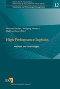 Cover: High-Performance Logistics - Erich Schmidt Verlag
