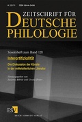Cover: Interartifizialit&auml;t - Erich Schmidt Verlag