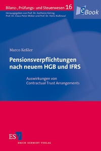Abbildung von: Pensionsverpflichtungen nach neuem HGB und IFRS - Erich Schmidt Verlag