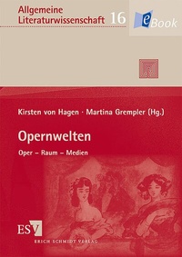 Abbildung von: Opernwelten - Erich Schmidt Verlag