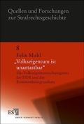 Cover: "Volkseigentum ist unantastbar" - Erich Schmidt Verlag